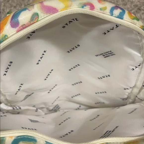 NWT State Kane Kids Mini Backpack in Painterly Animal